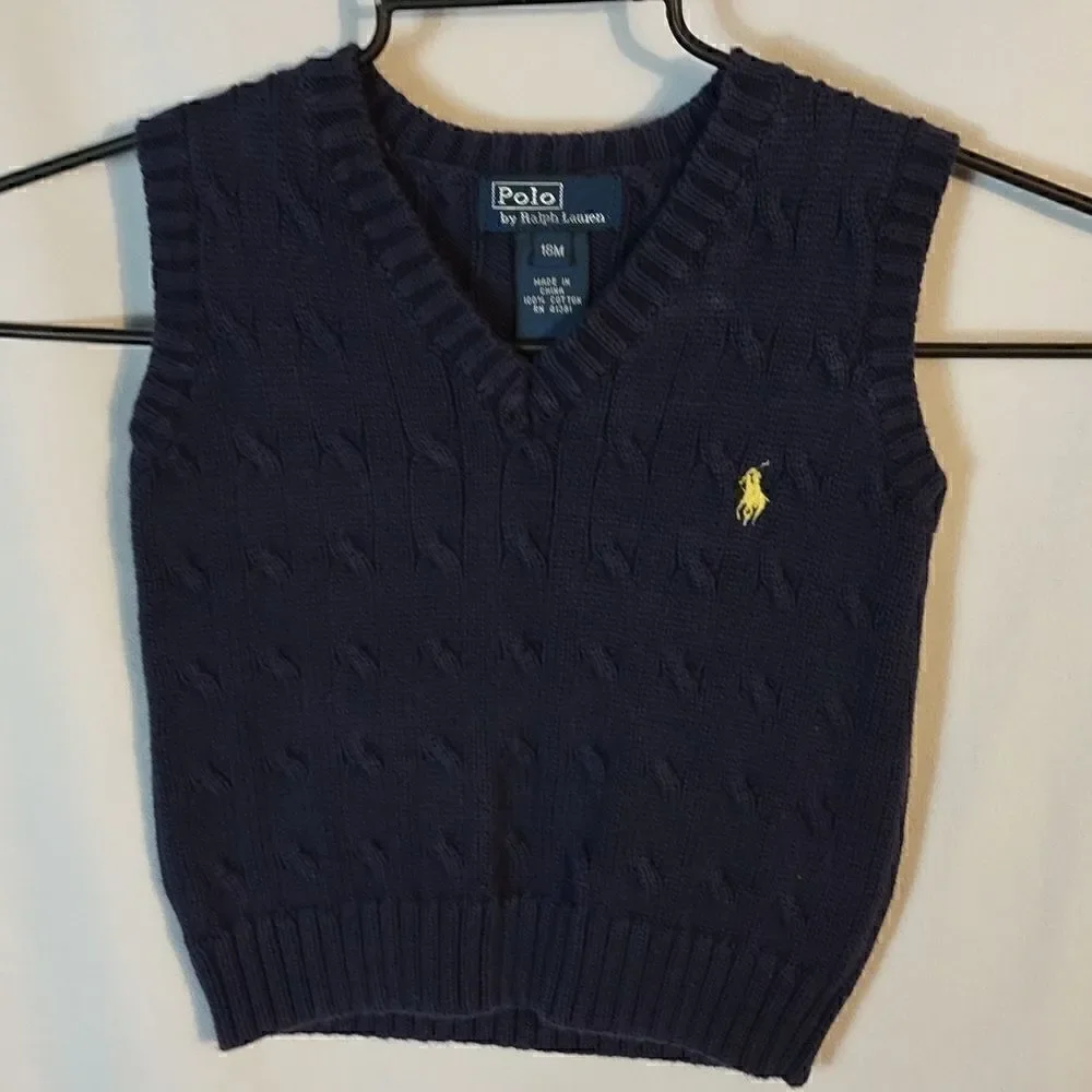 Polo Ralph Lauren Boys Sweater Vest